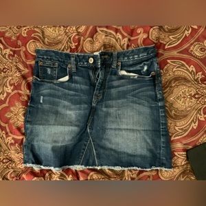 Gap denim short skirt